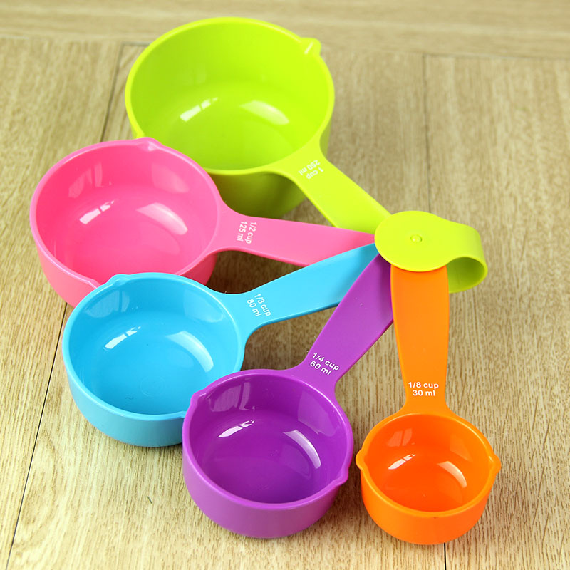 5 Pieces Measuring Cups/set + 6 Pieces Measuring Spoons /set Food Grade