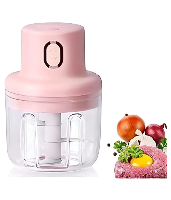 (250ml) Single Bowl Usb Rechargeable Mini Grinder Food Chopper