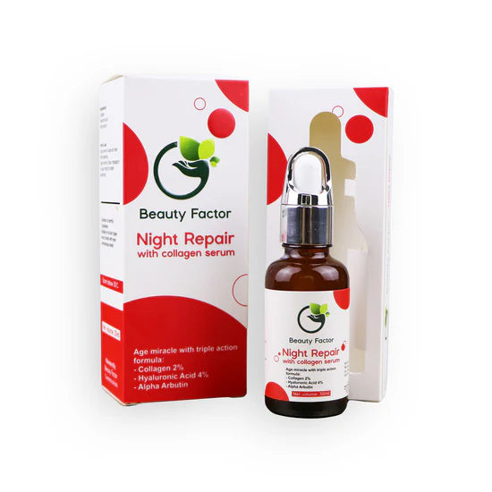 Beauty Factor Night Repair Collagen Serum (30ml)