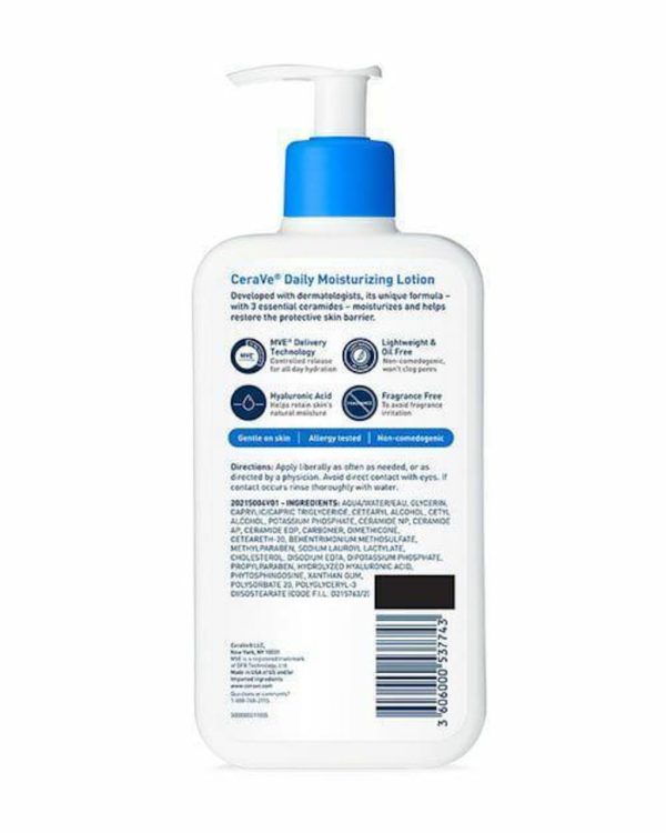 Cerave Daily Moisturizing Body Lotion With 3 Essential Ceramides