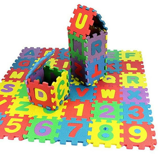 ABC &123 Puzzle foam Mat