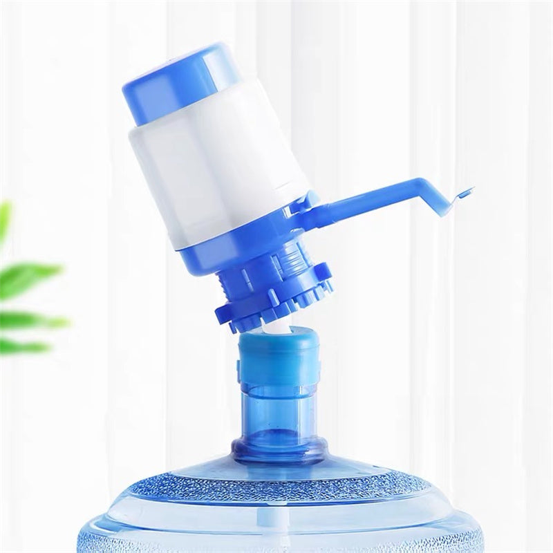 Portable Bottled Drinking Water Hand Press Removable Tube Innovative Vacuum Action Manual Pump Dispenser