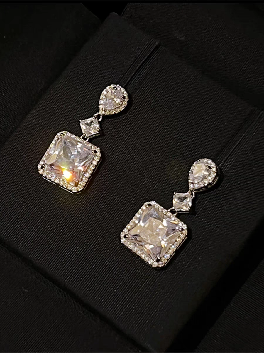 Sparkling Premium Crystal Earrings