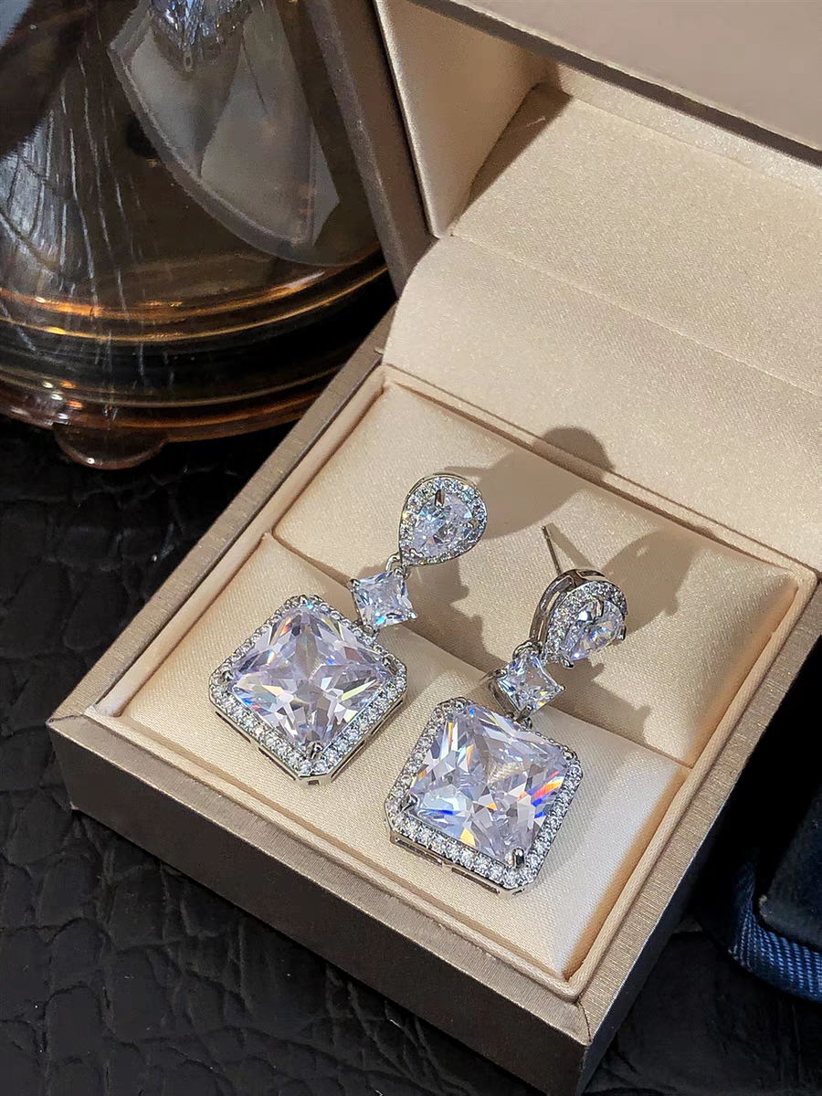 Sparkling Premium Crystal Earrings